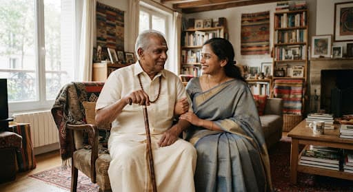 Tamil diaspora benefactor family supporting community initiatives