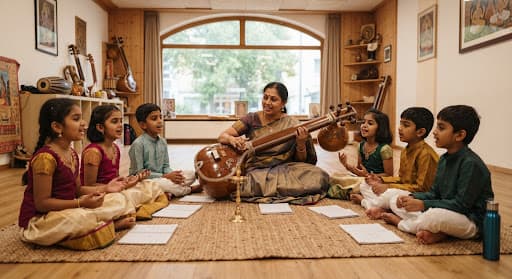 Carnatic musical recitals and Tamil cultural arts